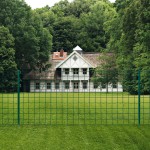 vidaXL Gard Euro, verde, 20 x 1,5 m, oțel vidaXL Gard Euro, verde, 20 x 1,5 m, oțel