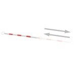 vidaXL Baliză rutieră retractabilă, 2 buc., 116-197 cm, plastic vidaXL Baliză rutieră retractabilă, 2 buc., 116-197 cm, plastic