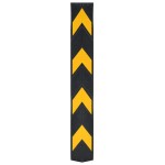 vidaXL Colțare protectoae reflectorizante, 5 buc., cauciuc, 80 cm vidaXL Colțare protectoae reflectorizante, 5 buc., cauciuc, 80 cm