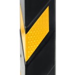 vidaXL Colțare reflectorizante, 10 buc, cauciuc, 80 cm vidaXL Colțare reflectorizante, 10 buc, cauciuc, 80 cm