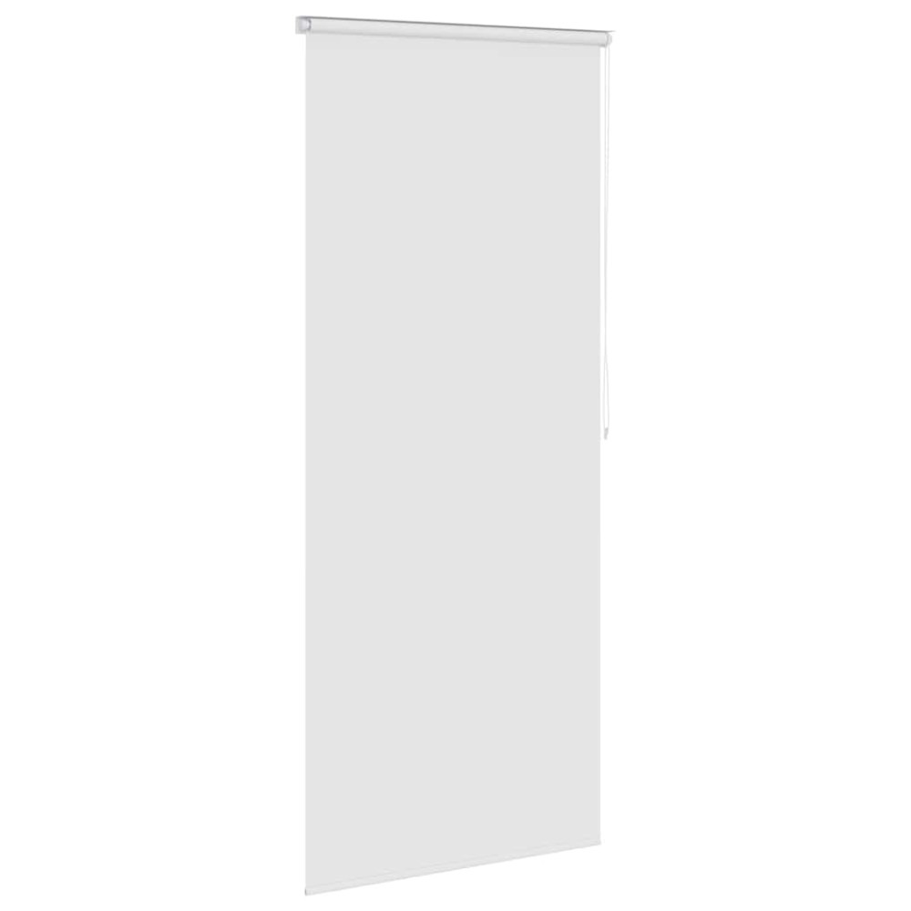 vidaXL Roletă perdea de duș 80x240 cm Alb
