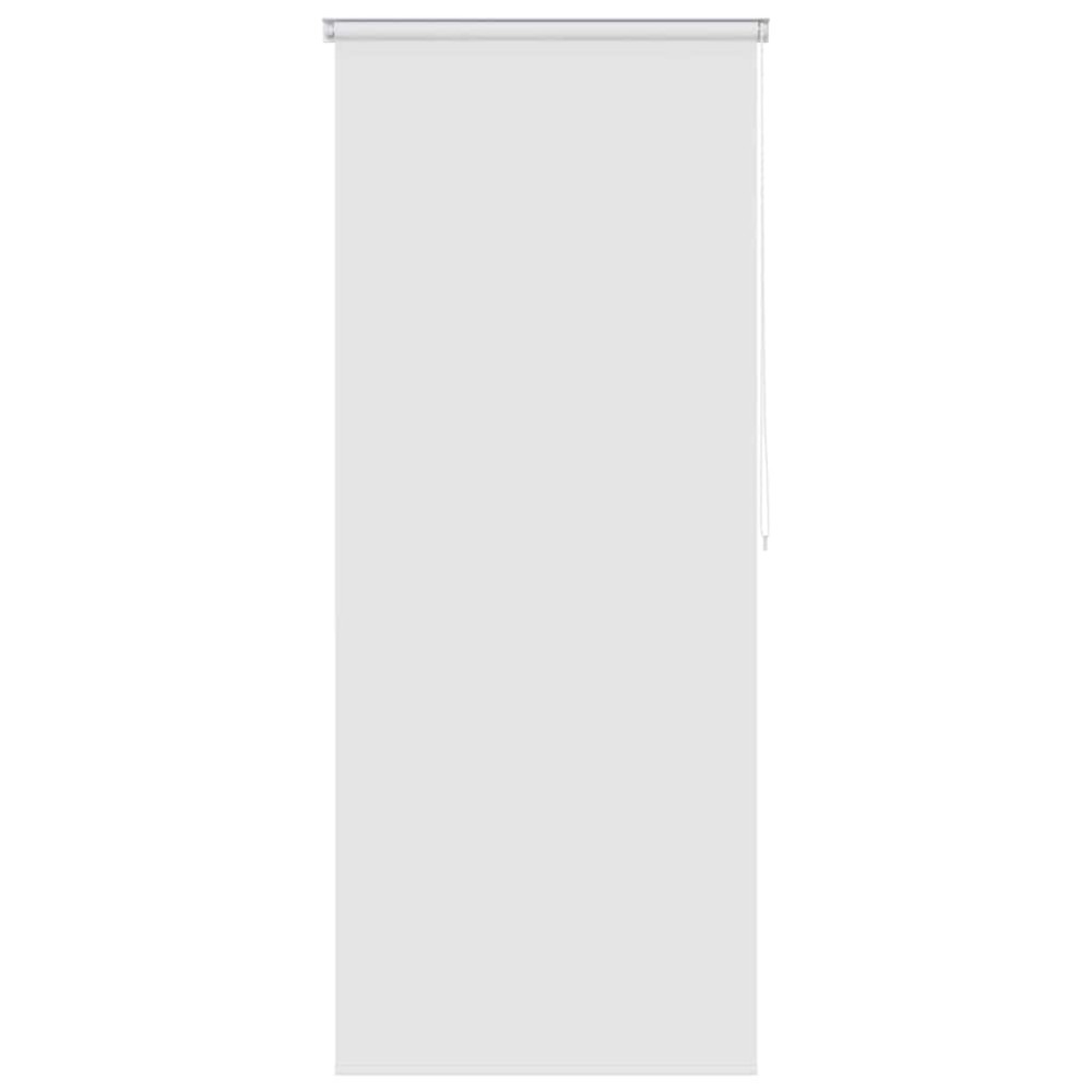 vidaXL Roletă perdea de duș 80x240 cm Alb