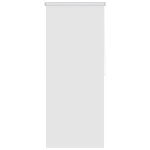 vidaXL Roletă perdea de duș 80x240 cm Alb vidaXL Roletă perdea de duș 80x240 cm Alb