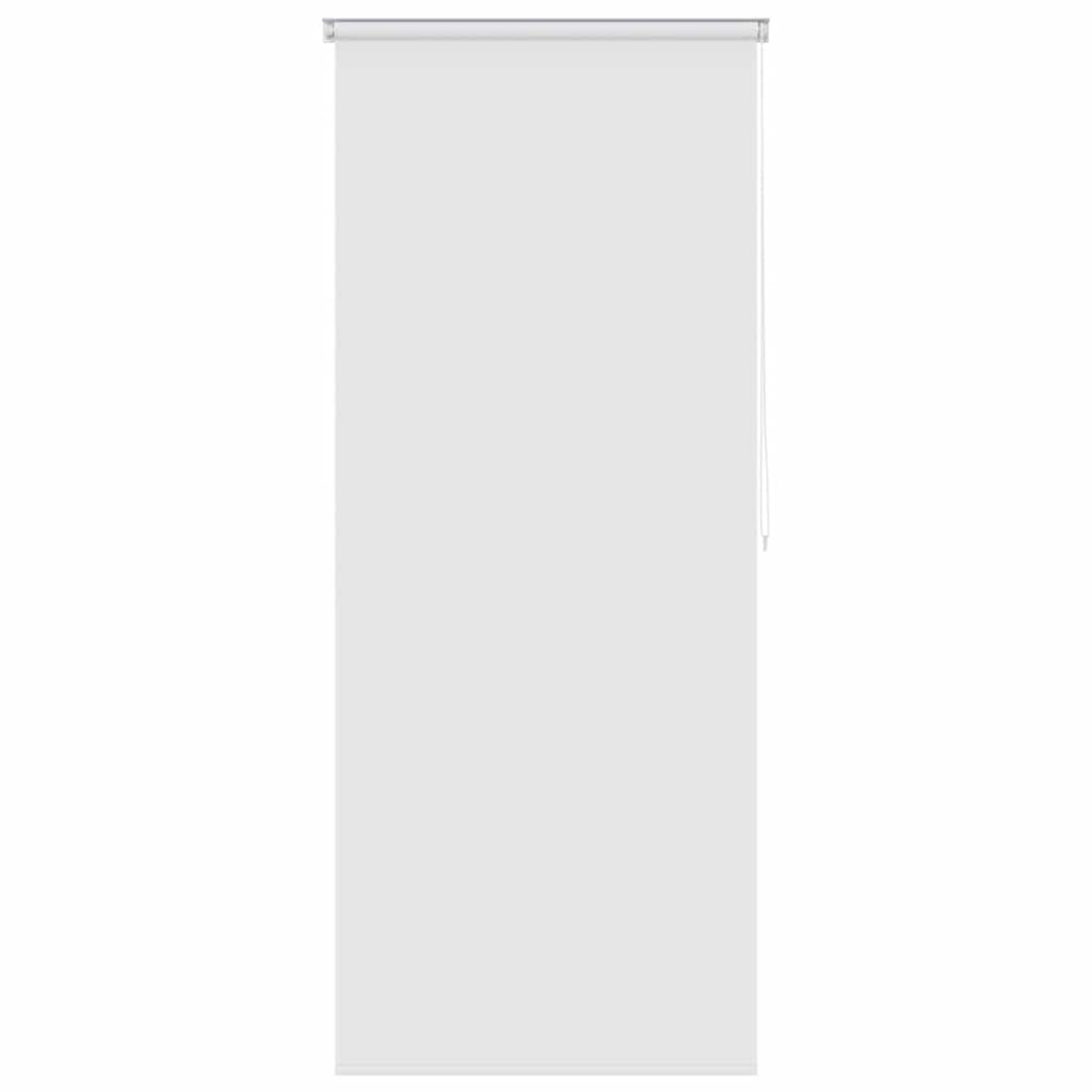 vidaXL Roletă perdea de duș 100x240 cm Alb