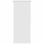 vidaXL Roletă perdea de duș 100x240 cm Alb vidaXL Roletă perdea de duș 100x240 cm Alb