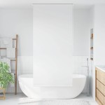 vidaXL Roletă perdea de duș 100x240 cm Alb vidaXL Roletă perdea de duș 100x240 cm Alb