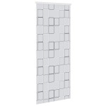 vidaXL Jaluzea roletă de duș 80x240 cm Model pătrate vidaXL Jaluzea roletă de duș 80x240 cm Model pătrate