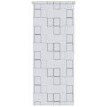 vidaXL Jaluzea roletă de duș, model pătrate, 100x240 cm vidaXL Jaluzea roletă de duș, model pătrate, 100x240 cm