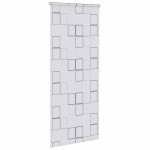 vidaXL Jaluzea roletă de duș, model pătrate, 100x240 cm vidaXL Jaluzea roletă de duș, model pătrate, 100x240 cm