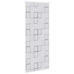 vidaXL Jaluzea roletă de duș, model pătrate, 100x240 cm vidaXL Jaluzea roletă de duș, model pătrate, 100x240 cm