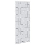 vidaXL Jaluzea roletă de duș, model pătrate, 120x240 cm vidaXL Jaluzea roletă de duș, model pătrate, 120x240 cm