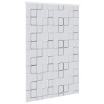 vidaXL Jaluzea roletă de duș, model pătrate, 140x240 cm vidaXL Jaluzea roletă de duș, model pătrate, 140x240 cm