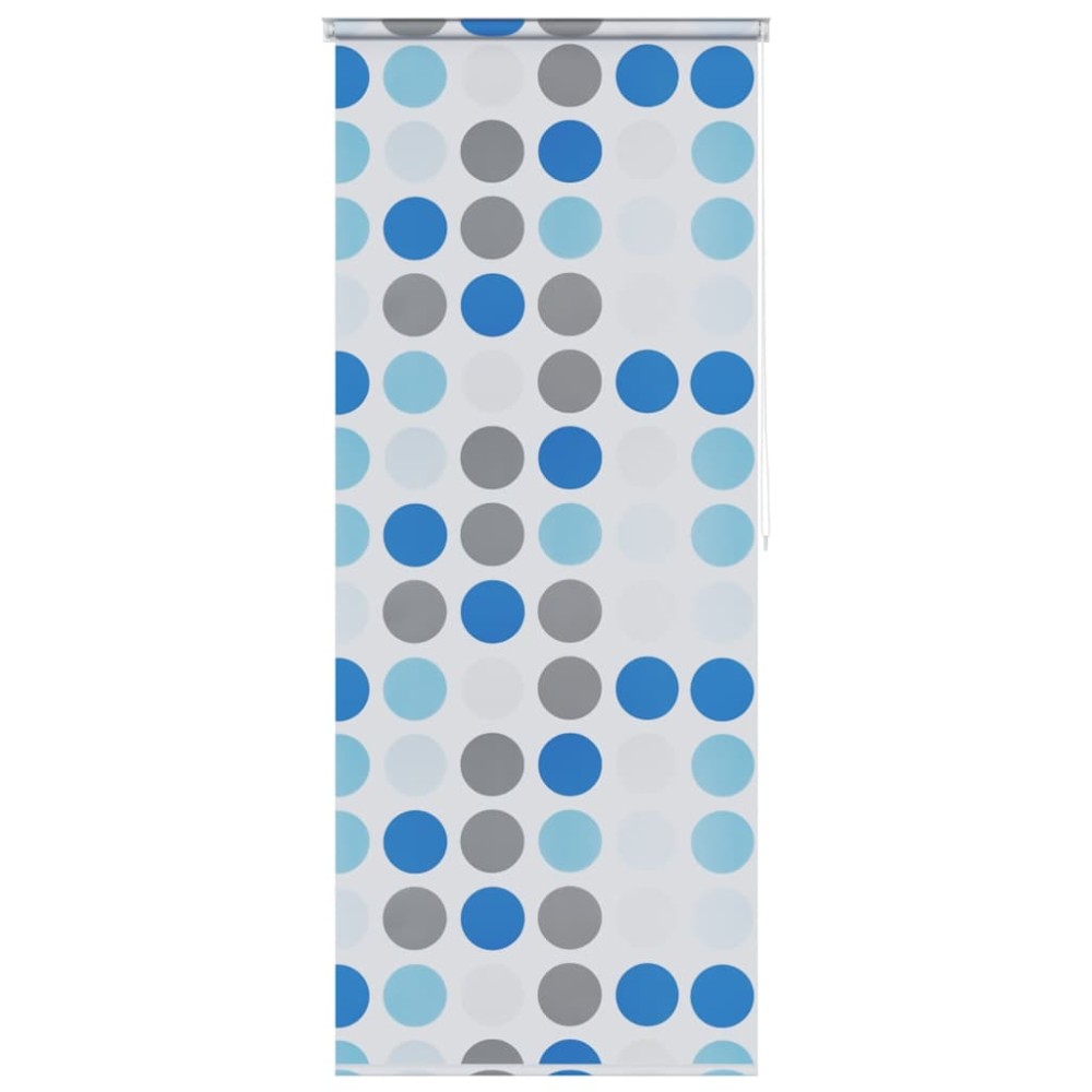 vidaXL Roletă perdea de duș 80x240 cm Model cercuri