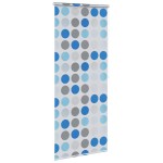 vidaXL Roletă perdea de duș 80x240 cm Model cercuri vidaXL Roletă perdea de duș 80x240 cm Model cercuri