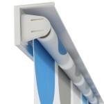 vidaXL Roletă perdea de duș 80x240 cm Model cercuri vidaXL Roletă perdea de duș 80x240 cm Model cercuri