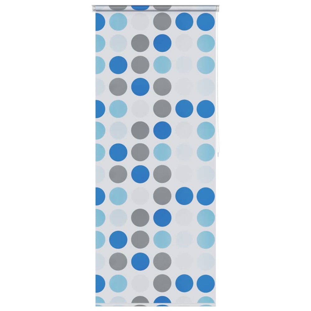 vidaXL Jaluzea roletă de duș, model cu cercuri, 100x240 cm