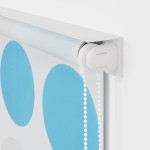 vidaXL Roletă perdea de duș 120x240 cm Model cercuri vidaXL Roletă perdea de duș 120x240 cm Model cercuri