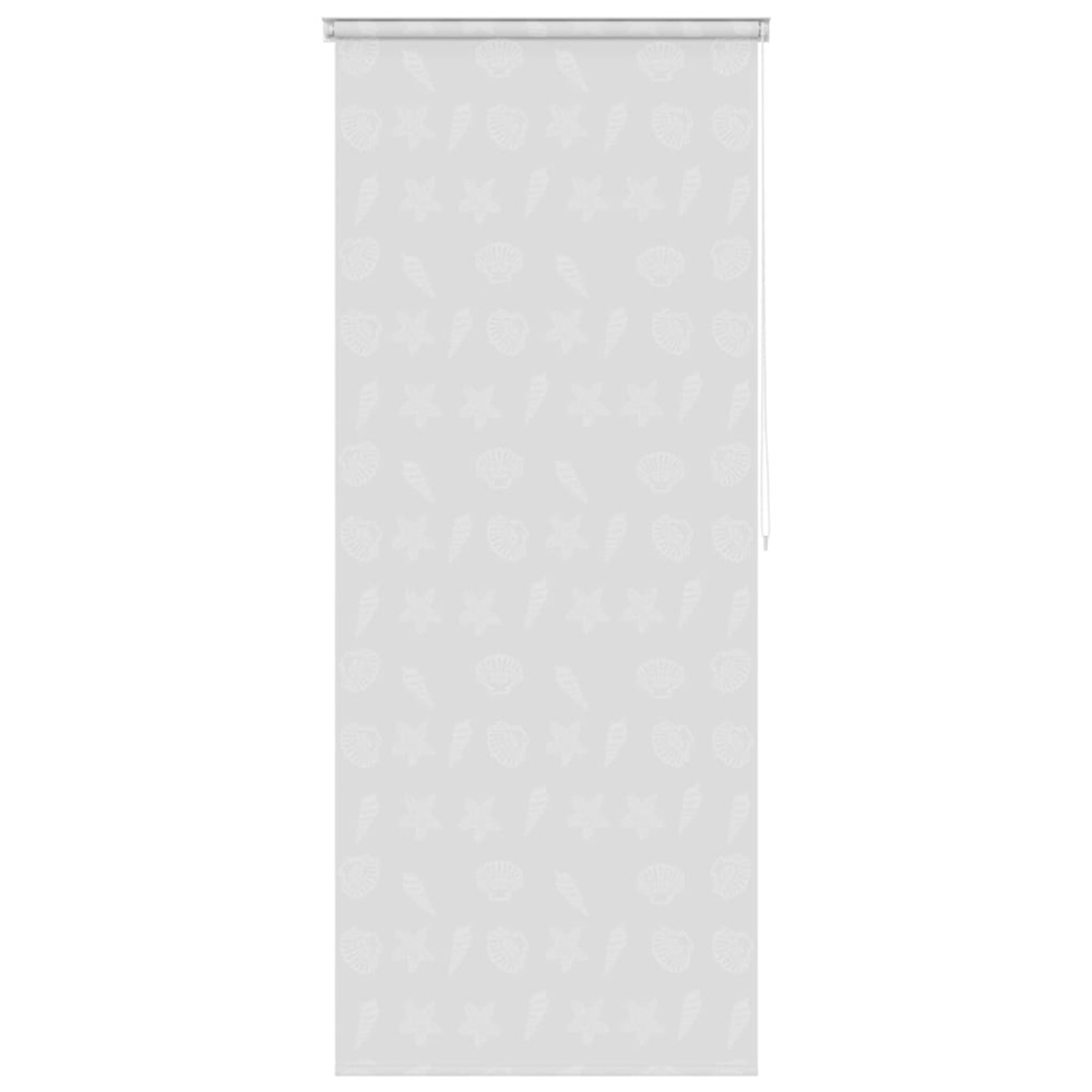 vidaXL Roletă perdea de duș 80x240 cm Model stea de mare