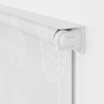 vidaXL Roletă perdea de duș 80x240 cm Model stea de mare vidaXL Roletă perdea de duș 80x240 cm Model stea de mare