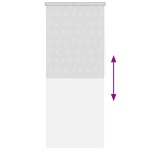 vidaXL Roletă perdea de duș 100x240 cm Model stea de mare vidaXL Roletă perdea de duș 100x240 cm Model stea de mare