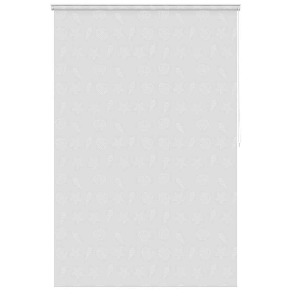 vidaXL Roletă perdea de duș 140x240 cm Model stea de mare