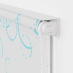 vidaXL Roletă perdea de duș 80x240 cm Model bule vidaXL Roletă perdea de duș 80x240 cm Model bule