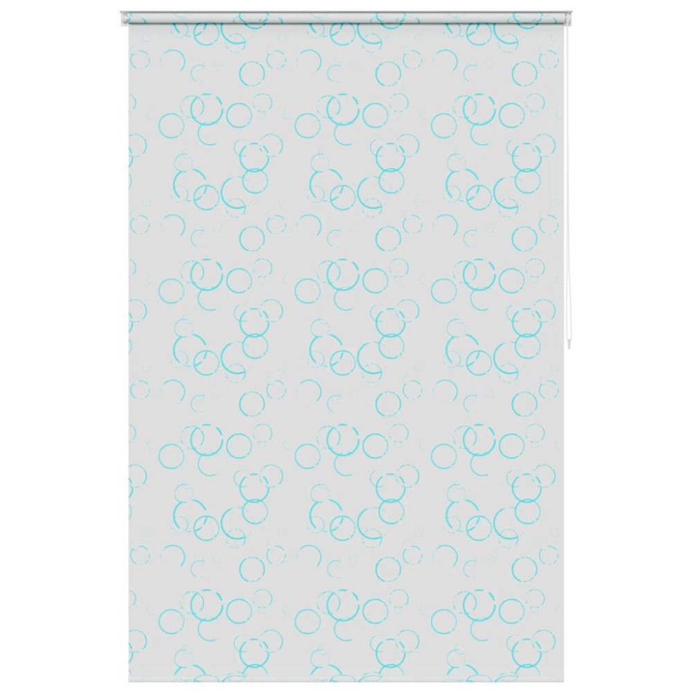 vidaXL Roletă perdea de duș 140x240 cm Model bule