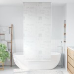 vidaXL Roletă perdea de duș 120x240 cm Imprimeu Splash vidaXL Roletă perdea de duș 120x240 cm Imprimeu Splash