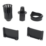 vidaXL Canale de drenaj, 3 buc, plastic, 3 m vidaXL Canale de drenaj, 3 buc, plastic, 3 m