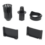 vidaXL Canale de drenaj, 6 buc., plastic, 6 m vidaXL Canale de drenaj, 6 buc., plastic, 6 m