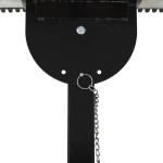 vidaXL Plug de zăpadă manual cu roți, 100 x 44 cm vidaXL Plug de zăpadă manual cu roți, 100 x 44 cm