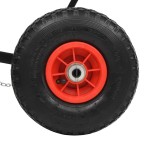 vidaXL Plug de zăpadă manual cu roți, 100 x 44 cm vidaXL Plug de zăpadă manual cu roți, 100 x 44 cm