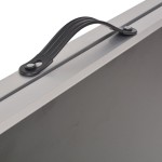 vidaXL Masă de lipire pliabilă, 200 x 60 x 78 cm, MDF și aluminiu vidaXL Masă de lipire pliabilă, 200 x 60 x 78 cm, MDF și aluminiu