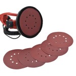 vidaXL Mașină de șlefuit rigips cu funcție de aspirare, 750 W