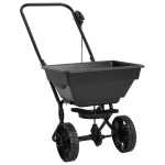 vidaXL Utilaj de împrăștiat sare, 80x46x75 cm, PVC și oțel, 15 L vidaXL Utilaj de împrăștiat sare, 80x46x75 cm, PVC și oțel, 15 L
