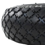 vidaXL Roți cărucior industrial, 4 buc., cauciuc 3.00-4 (245x82) vidaXL Roți cărucior industrial, 4 buc., cauciuc 3.00-4 (245x82)