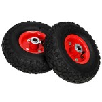 vidaXL Roți cărucior industrial, 2 buc., cauciuc 3.00-4 (245x82) vidaXL Roți cărucior industrial, 2 buc., cauciuc 3.00-4 (245x82)