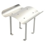 vidaXL Apărătoare de horn, oțel inoxidabil, argintiu vidaXL Apărătoare de horn, oțel inoxidabil, argintiu
