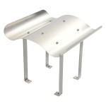 vidaXL Apărătoare de horn, oțel inoxidabil, argintiu vidaXL Apărătoare de horn, oțel inoxidabil, argintiu