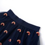 Fusta pentru copii cu tul, bleumarin, 92 Fusta pentru copii cu tul, bleumarin, 92