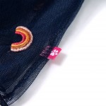 Fusta pentru copii cu tul, bleumarin, 116