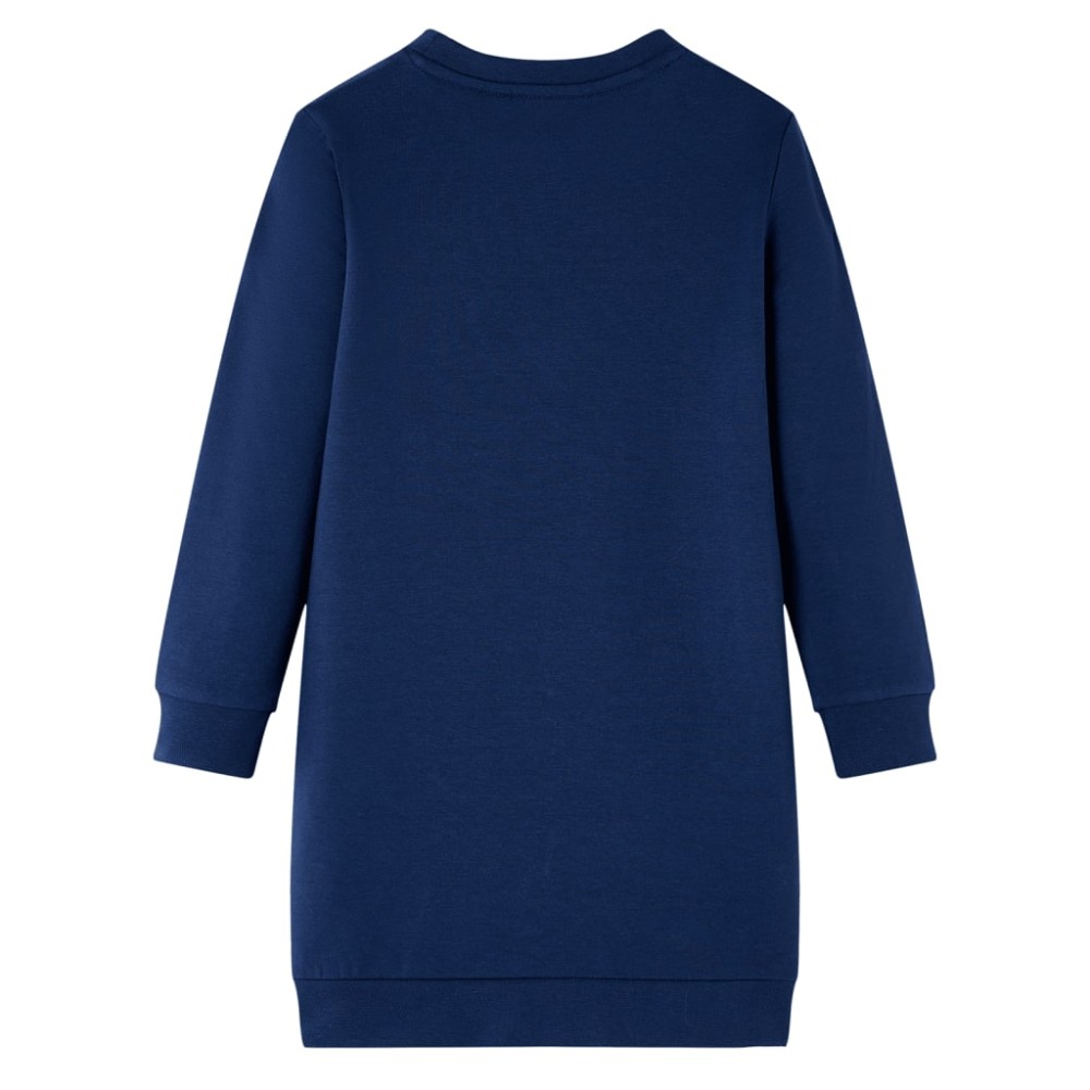 Rochie hanorac pentru copii, bleumarin, 116