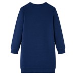 Rochie hanorac pentru copii, bleumarin, 116