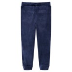 Pantaloni de trening pentru copii, bleumarin, 140 Pantaloni de trening pentru copii, bleumarin, 140
