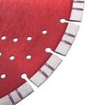 vidaXL Disc diamantat de tăiere cu segmente turbo și găuri oțel 300 mm vidaXL Disc diamantat de tăiere cu segmente turbo și găuri oțel 300 mm