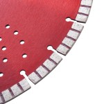 vidaXL Disc diamantat de tăiere cu segmente turbo și găuri oțel 350 mm vidaXL Disc diamantat de tăiere cu segmente turbo și găuri oțel 350 mm