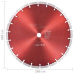 vidaXL Disc diamantat de tăiere, oțel, 300 mm vidaXL Disc diamantat de tăiere, oțel, 300 mm