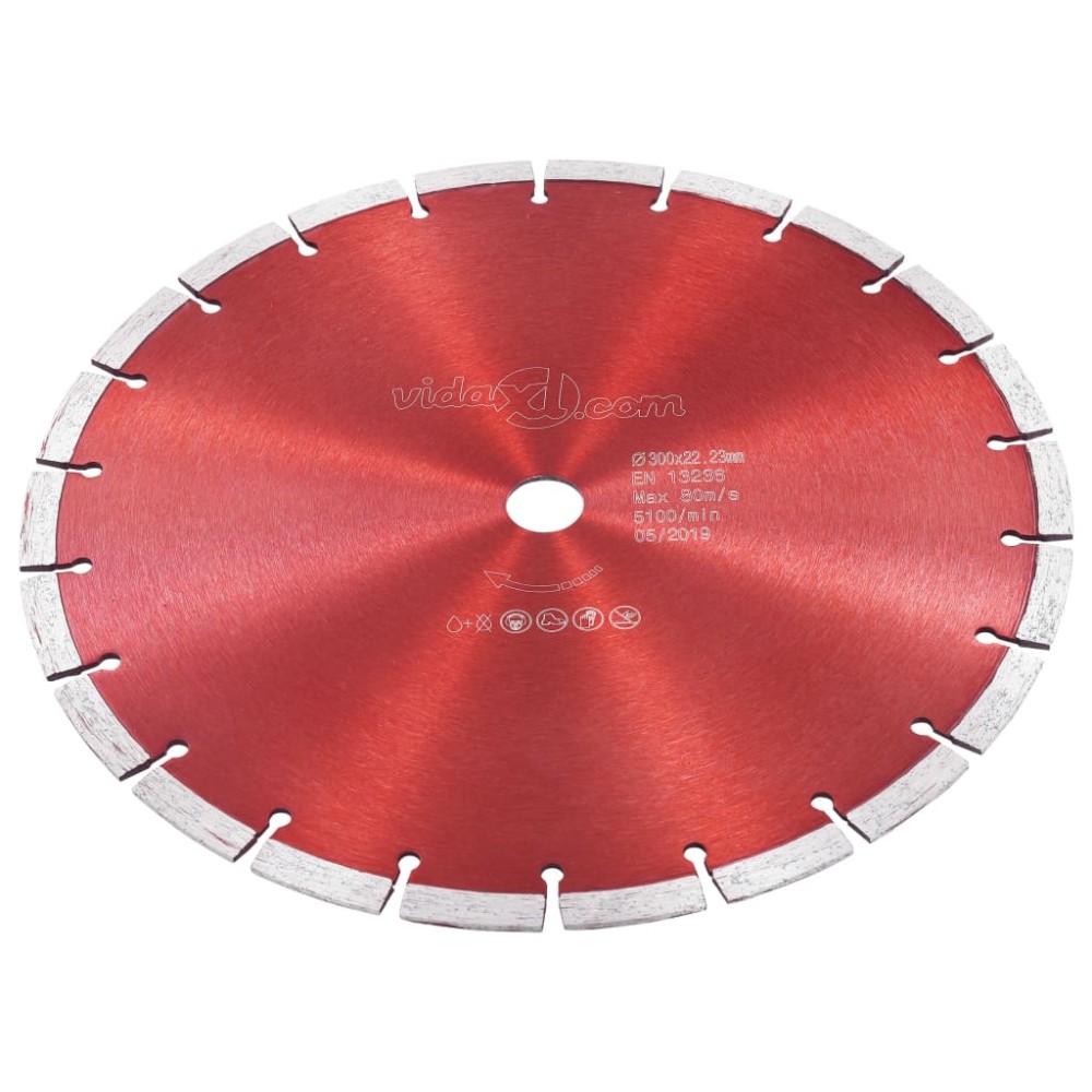 vidaXL Disc diamantat de tăiere, oțel, 300 mm
