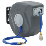 vidaXL Rolă automată cu furtun de aer 1/4", 12 m vidaXL Rolă automată cu furtun de aer 1/4", 12 m