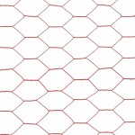 vidaXL Plasă de sârmă găini, roșu, 25 x 1 m, oțel cu înveliș PVC vidaXL Plasă de sârmă găini, roșu, 25 x 1 m, oțel cu înveliș PVC